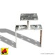 Supporto rastr./muro 60-200x136x4