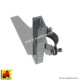 Supporto per mangiat. U65x42x5,5 L35 per piantone D76