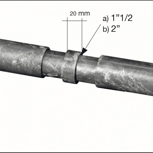 607 LM0740052_a Tubo giunzione d.2" (60) x 260