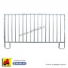 Pannello fence laterale sbarre verticali corto per vitelli 206xH120 cm x vitelli