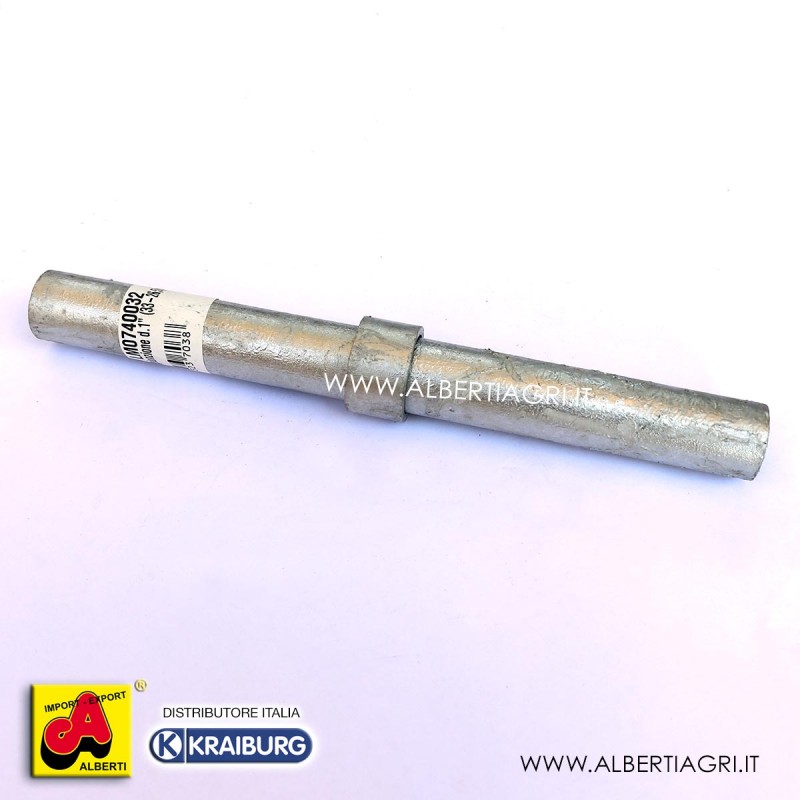 607 LM0740032_a Tubo giunzione d.1" (33-26,5)x260