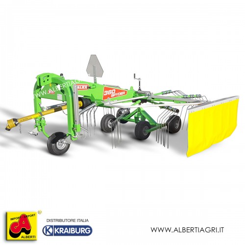 Giroandanatore Talex L 360 cm c/albero cardanico ZK-360