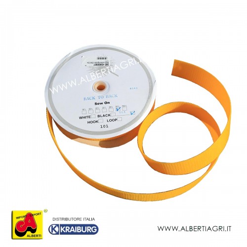 565 45800007_a Velcro unione Agriplus 0,05x12,5mt giallo