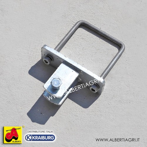 607 I-IM^121_a Controchiavistello per tubo 12x12e cerniera