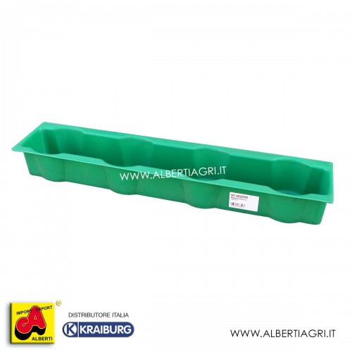 Mangiatoia plastica segomata per 4 secchi | l 179cm