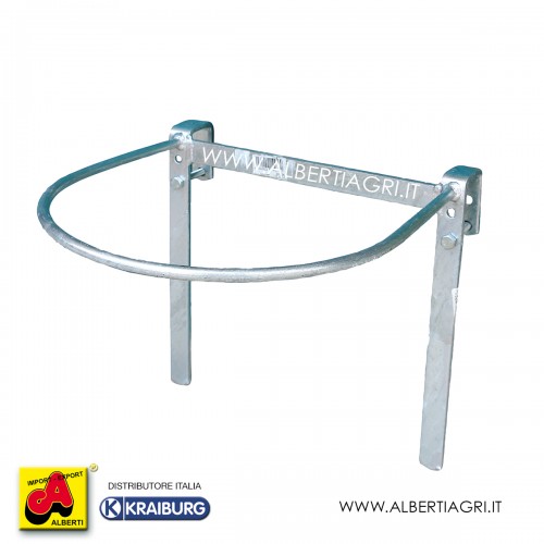 Portasecchio singolo per fence | Ø 28 cm