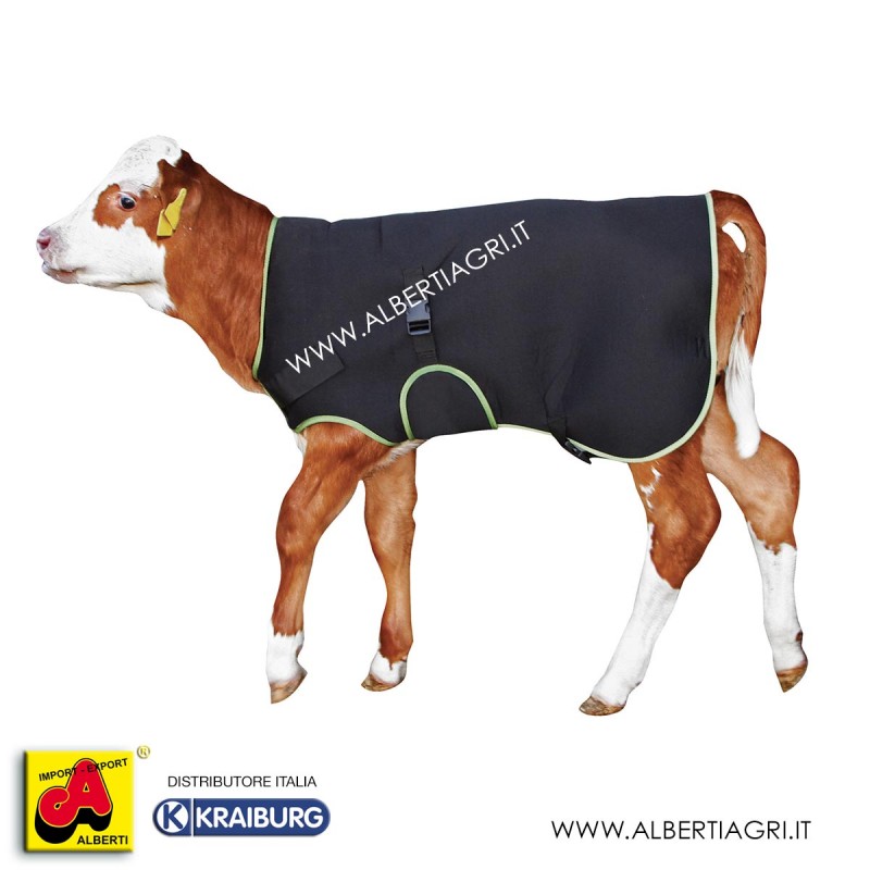 607 AK14158_a Coperta vitelli nera 80cm