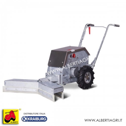 Pulitrice special a batteria con larghezza di lavoro 90cm con ruspetta a V