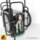 607 KSKBTA1_b Carrello trasporto vitelli 105x45x110h ruote d.50cm