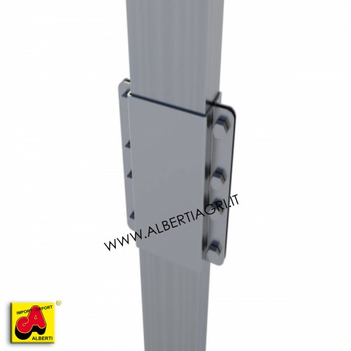 607 SM0ME-21_a Morsetto giunzione piatto 100x50