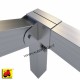 607 SMMM-03D_a Supporto ang.piatto + oscillantedestro laterale 100x100