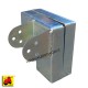 607 SMMM-03S_a Supporto ang. piatto + oscillantesinistro laterale 100x100