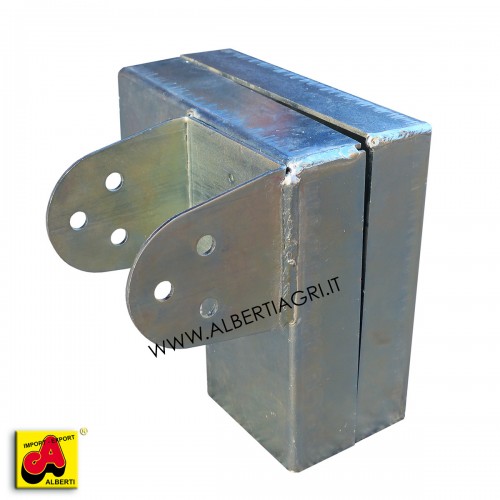 607 SMMM-03S_a Supporto ang. piatto + oscillantesinistro laterale 100x100