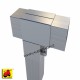 607 SMMM-12_a Supporto a T terminale 100x100  con fissaggio interno