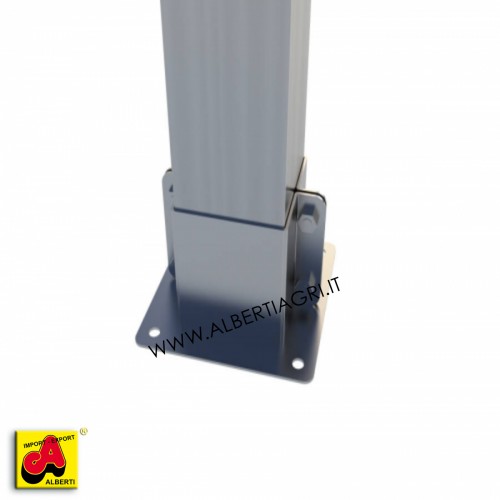 607 SMMM-13_a Supporto  base 100x100 con fissaggi laterali