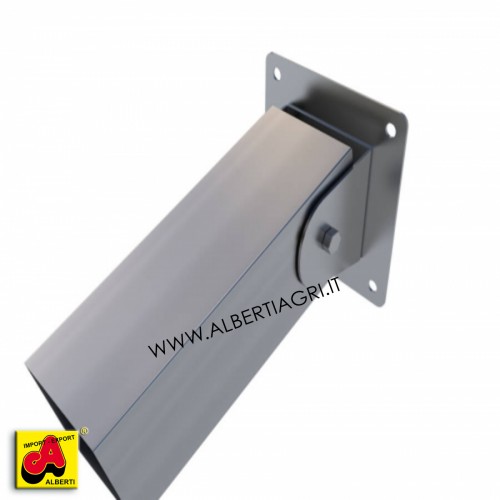 607 SMMM-14_a Supporto a muro 100x100 per tubo oscillante