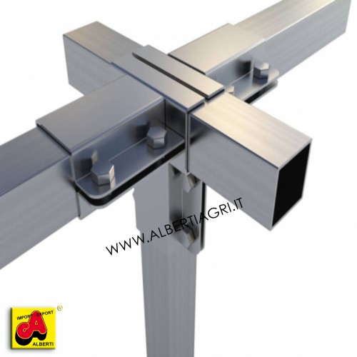 607 SM00EE-08_a Supporto 50x50 a 5 vie