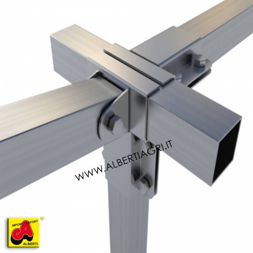 607 SM00EE-10_a Supporto a 4 vie 50x50 + 1 oscillante laterale