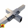 607 SM00EE-11_a Supporto a 4 vie piatto 50x50