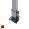 607 SM00EE-13_a Supporto  base 50x50 con fissaggi laterali