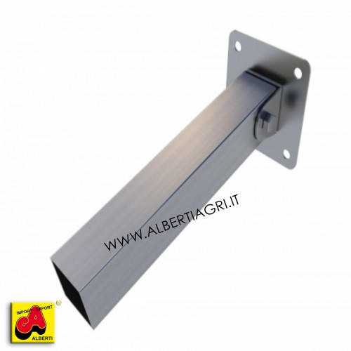 607 SM00EE-14_a Supporto a muro 50x50 - 50x100 x tubo oscillante  607 SM0ME-14 607 SMSLEE-14