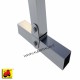 607 SM00EE-17_a Supporto 50x50 - 50x100 doppia U in linea  607 SMSLEE-17  607 SM0ME-17