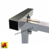 607 SM00EE-23_a Morsetto 50x50 angolare terminale piatto x tubo superiore