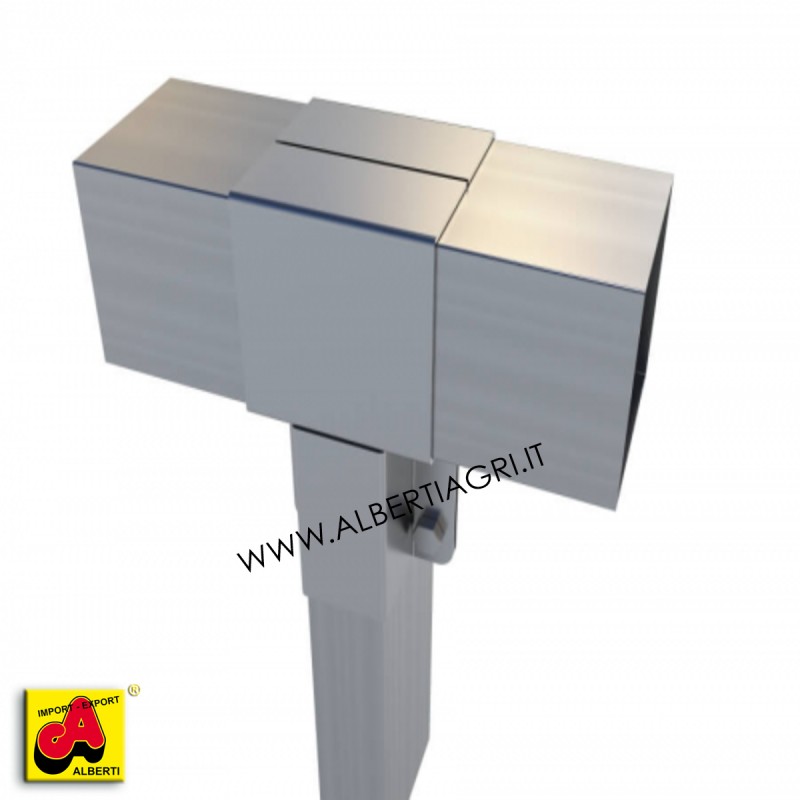 607 SM0EM-05_a Supporto a T 100x100 / 100x50