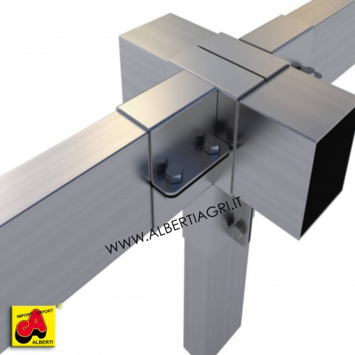 607 SM0EM-08_a Supporto a 5 vie: 2  100x100 / 3 vie 100x50