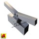 607 SM0EM-19_a Supporto a U a croce 100/2x50 in linea