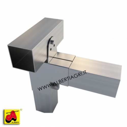 607 SMMM-23_a Morsetto 100x100 angolare terminale piatto x tubo superiore