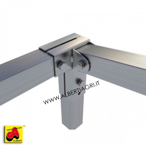 607 SMSLBE-03D_a Supporto piatto + oscillante destro laterale 25x25 senza alette