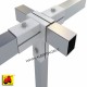 607 SMSLEE-08_a Supporto 50x50 a 5 vie senza alette