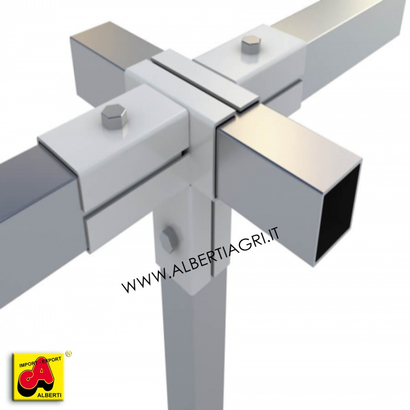 607 SMSLEE-08_a Supporto 50x50 a 5 vie senza alette