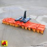 Spazzola ZLO 300 spazzole frontali a V (6 file + 2 a V )