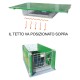 607 HD332433_b Tetto parziale box vitelli c/pias tra riscal.97x133x2h 300W I P65 rete protez----------