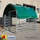 607 HD313080_a Capannina per fence L3,60xP3,00mtc/telo tetto SENZA PANNELLI