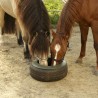 Mangiatoia da pneumatico per cavalli 15 litri d.51cm