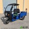 987 PELDR35BCA_a TRICICLO elettrico LDR 35 BLU    +CABINA + tappetino guidatore--- ---------------------------------