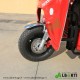 987 PELDRT45RCA_g TRICICLO elettrico LDR45 ROSSO   NIUDIAN THUNDER PRO + CABINA +   tappetino guidatore -----------