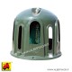 607 AMT-M20^10^S_c Mangiatoia plastica 5pt 345mm+5pt180mm 185x165 c/rete antispreco