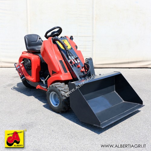 607 HCH130A001-BR_a Mini pala H130 motore benzina RATO R7400 + benna