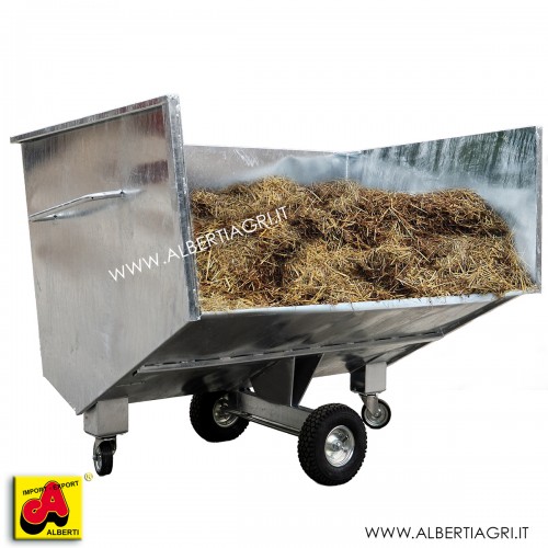 Carrello trasporto lettiera 225x145x161h