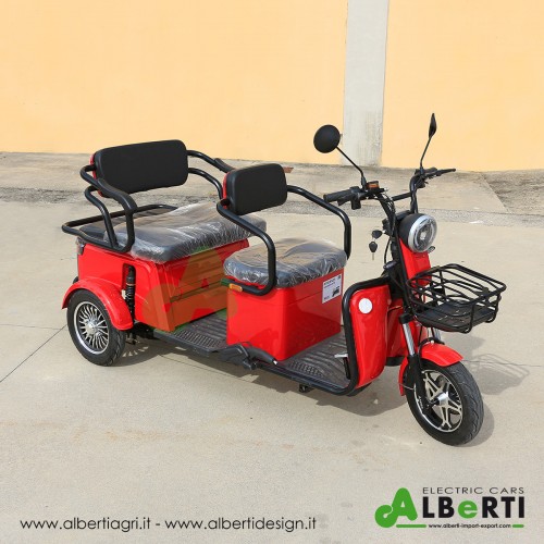 987 PELDRTAXI25_a Triciclo elettr. TAXI 25 ROSSO