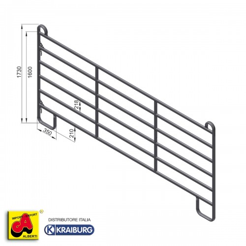 607 I-HAP360_a Pannello recinto 360 cm