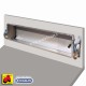 607 I-PUG150S_c Abbev.da parete c/vasca inox150cm