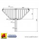 607 AMW10-ZB-1,5_c Mangiatoia doppia 150x150xH165 cm