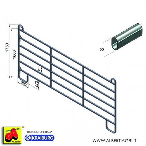 607 AMW03-PT-240_a Pannello recinto L240x170        :HAP240