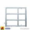 Cancello bovini a 4 tubi lunghezza variabile 100-150cm diametro 60/48 mm