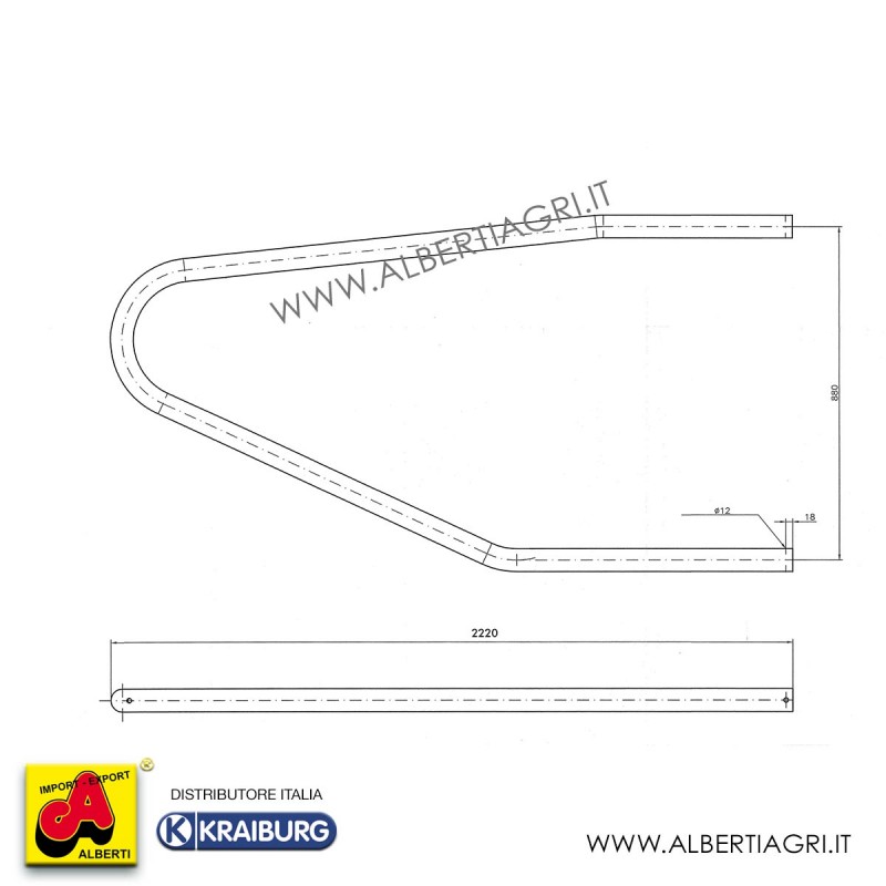 607 I-IW35-2200_a Battifianco Mantova 220cm